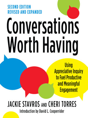 cover image of Conversations Worth Having